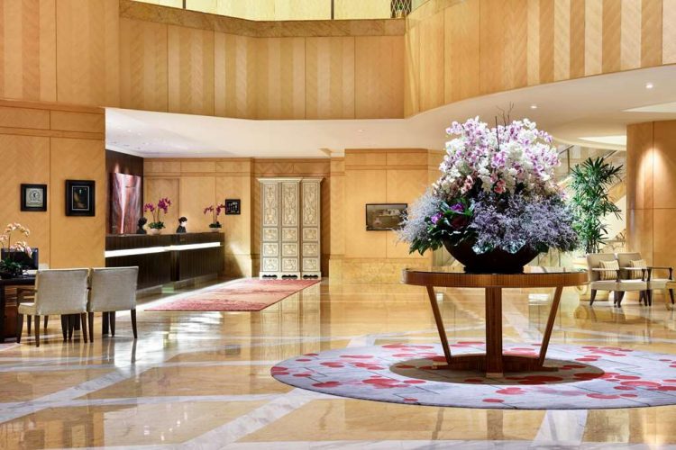 Reception area