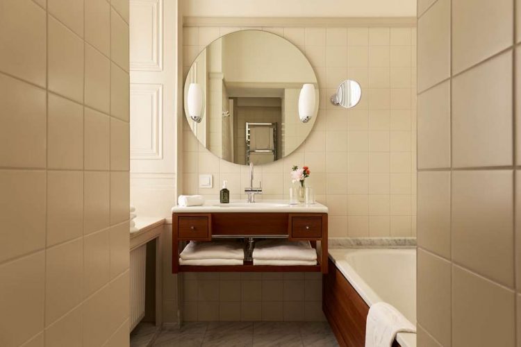 Executive suite bathroom