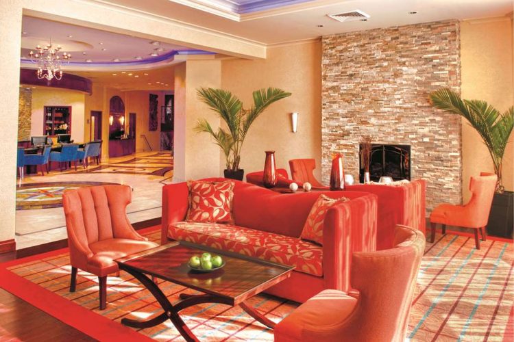 lobby view