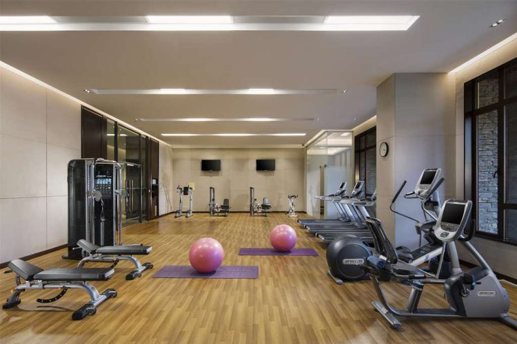 Health club  fitness center  gym