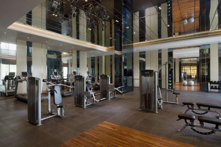 Health club  fitness center  gym