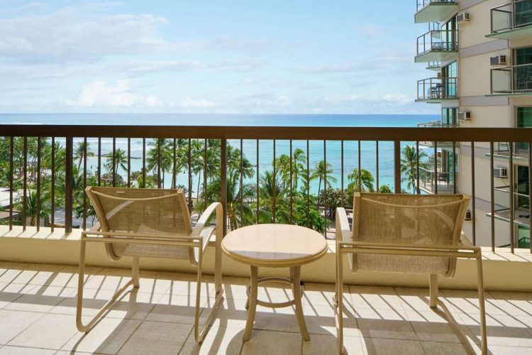 Aston Waikiki Beach Tower - 1 Bedroom Ocean View Balcony