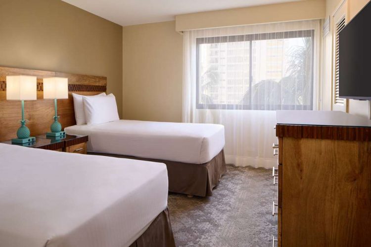 Aston Waikiki Beach Tower - 2 Bedroom Oceanfront Guestroom