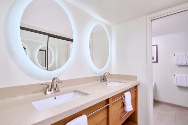Aston Waikiki Beach Tower - 2 Bedroom Oceanfront Vanity