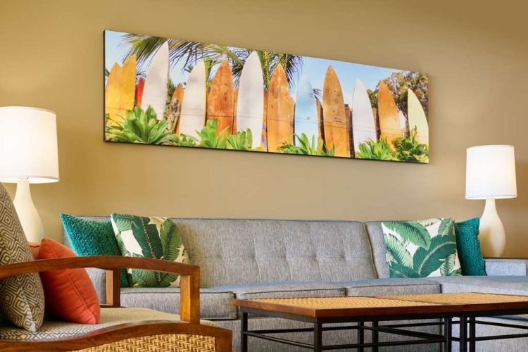 Aston Waikiki Beach Tower - Living Area Detail