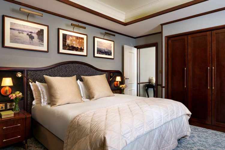 The Stafford London Main House Master Suite Bedroom