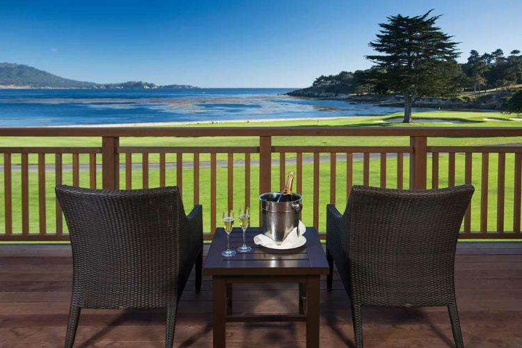 The Lodge at Pebble Beach Alvarado Deck