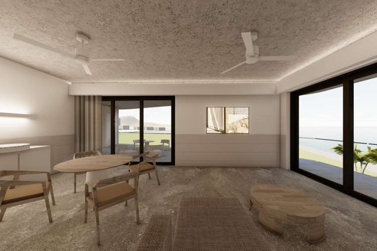 Ocean Corner Suite loungeroom