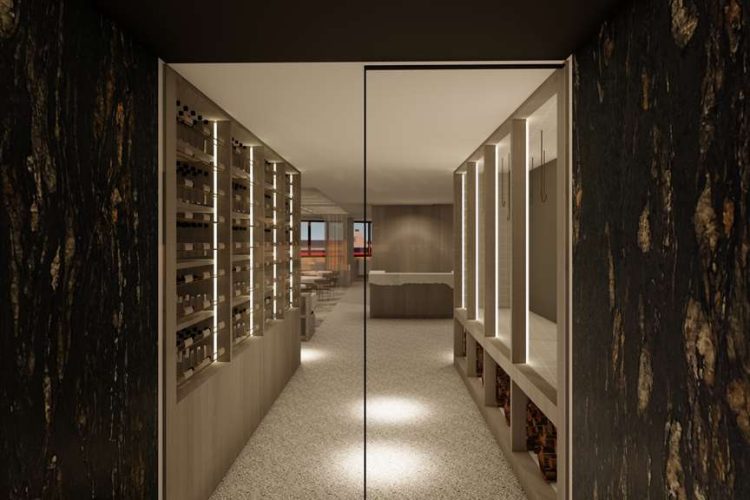 Marmor will feature an extensive win list with climate controlled wine fridge