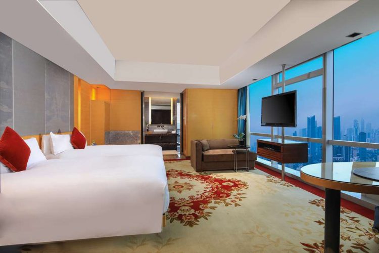 The Longemont Shanghai Studio Twin room