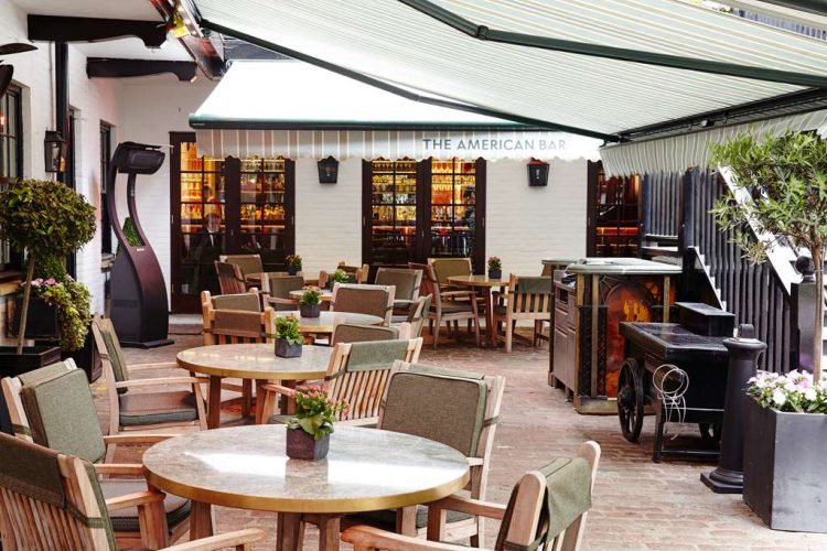 The Stafford London Courtyard