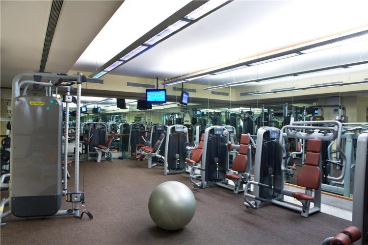 Gym Weights Section