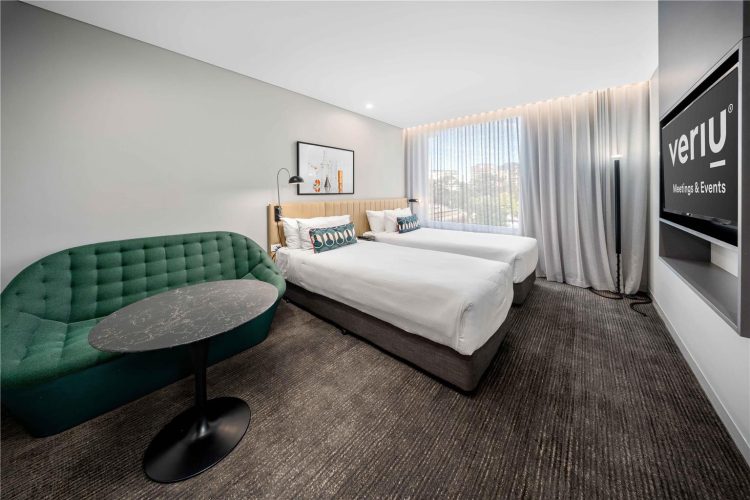 Veriu Green Square Veriu Suite Twin Bedroom