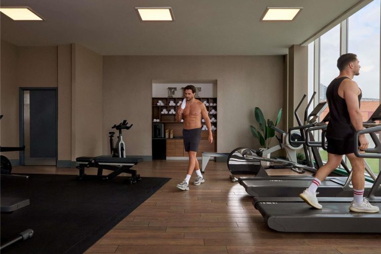 Health club fitness center gym