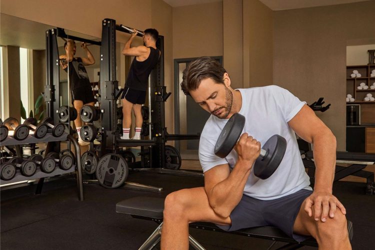 Health club fitness center gym