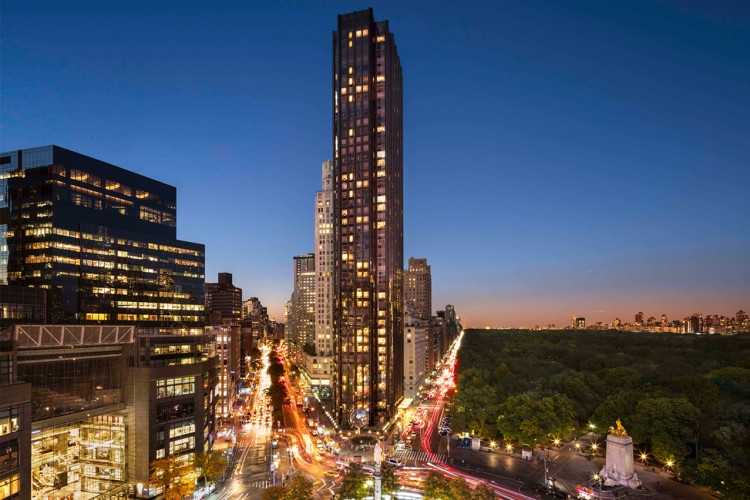 Next to Central Park