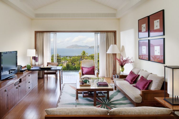 Ocean View Suite Living Room