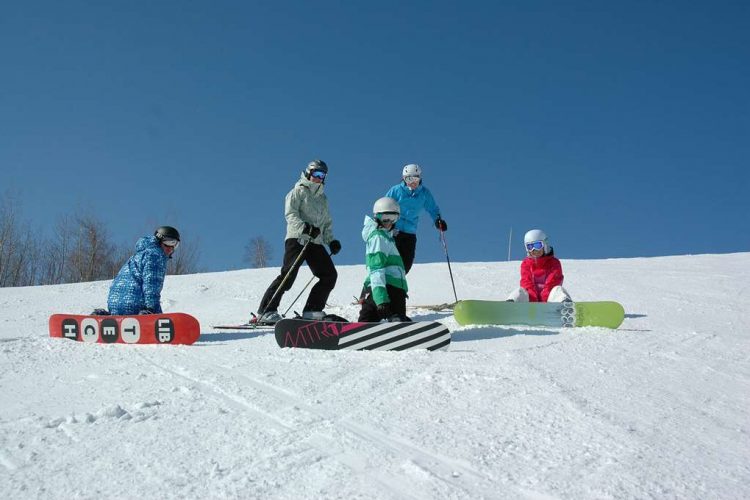 Skiing and Snowboarding